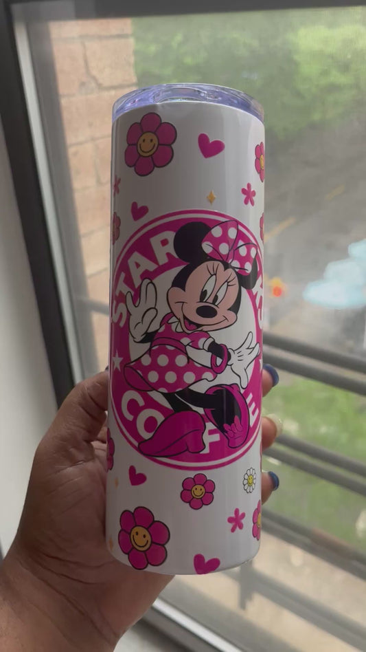 20oz Minnie Starbucks stainless steel