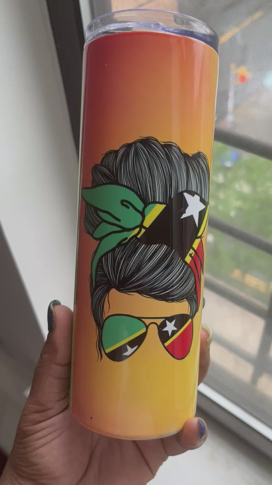 Rep your flag Stainless steel tumbler 20oz