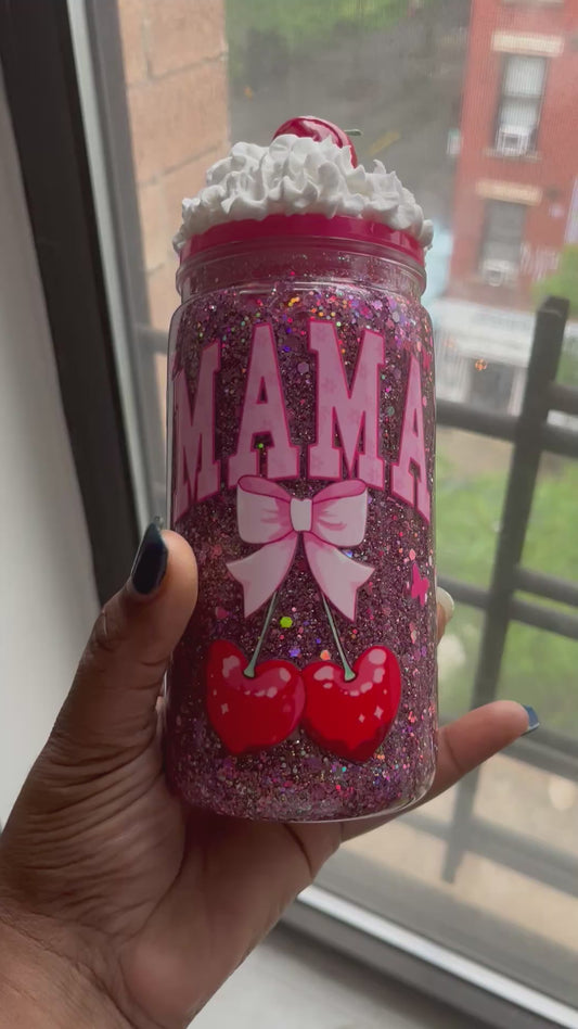 16oz Mama cherry cup
